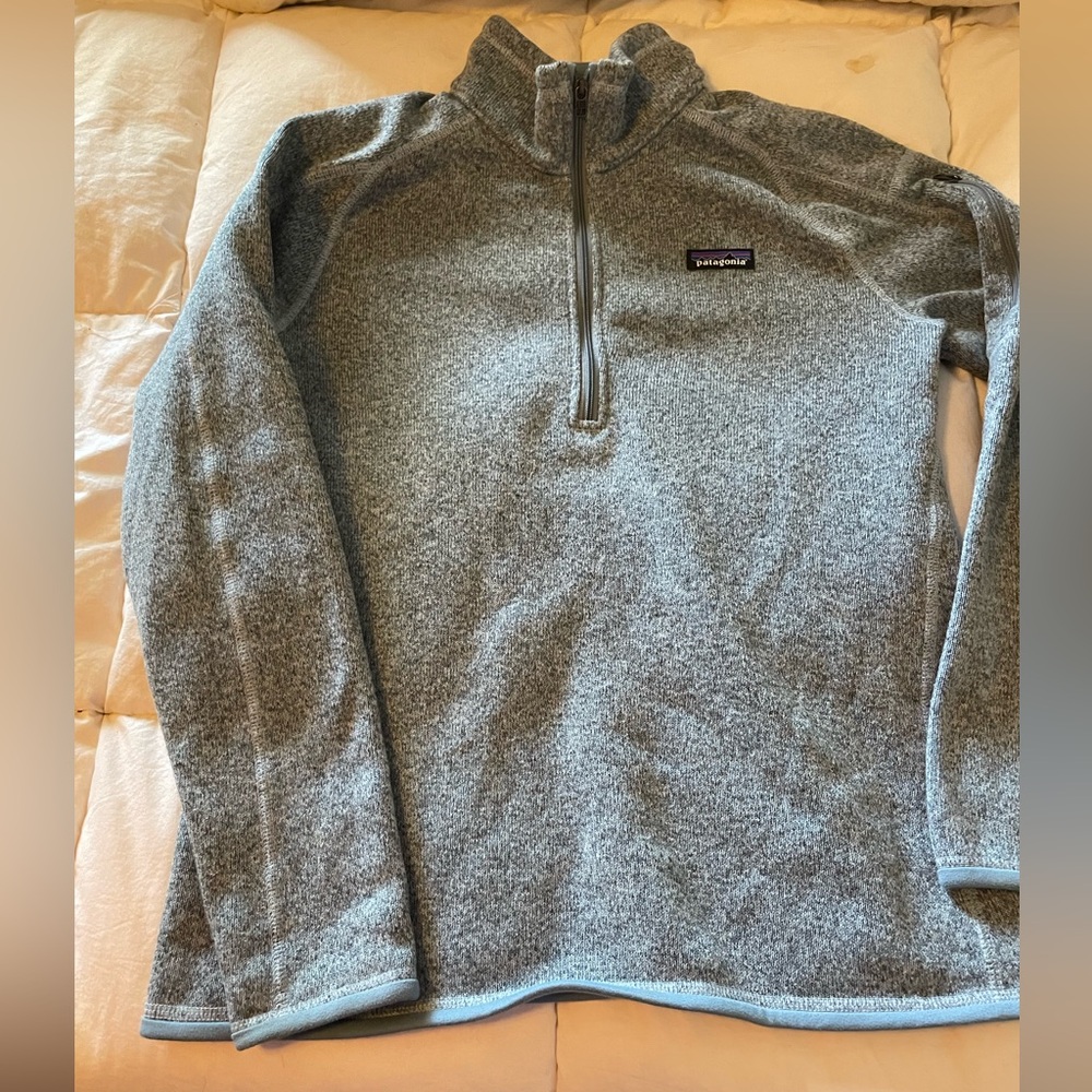 Patagonia Lighter Blue Better Sweater Quarterzip